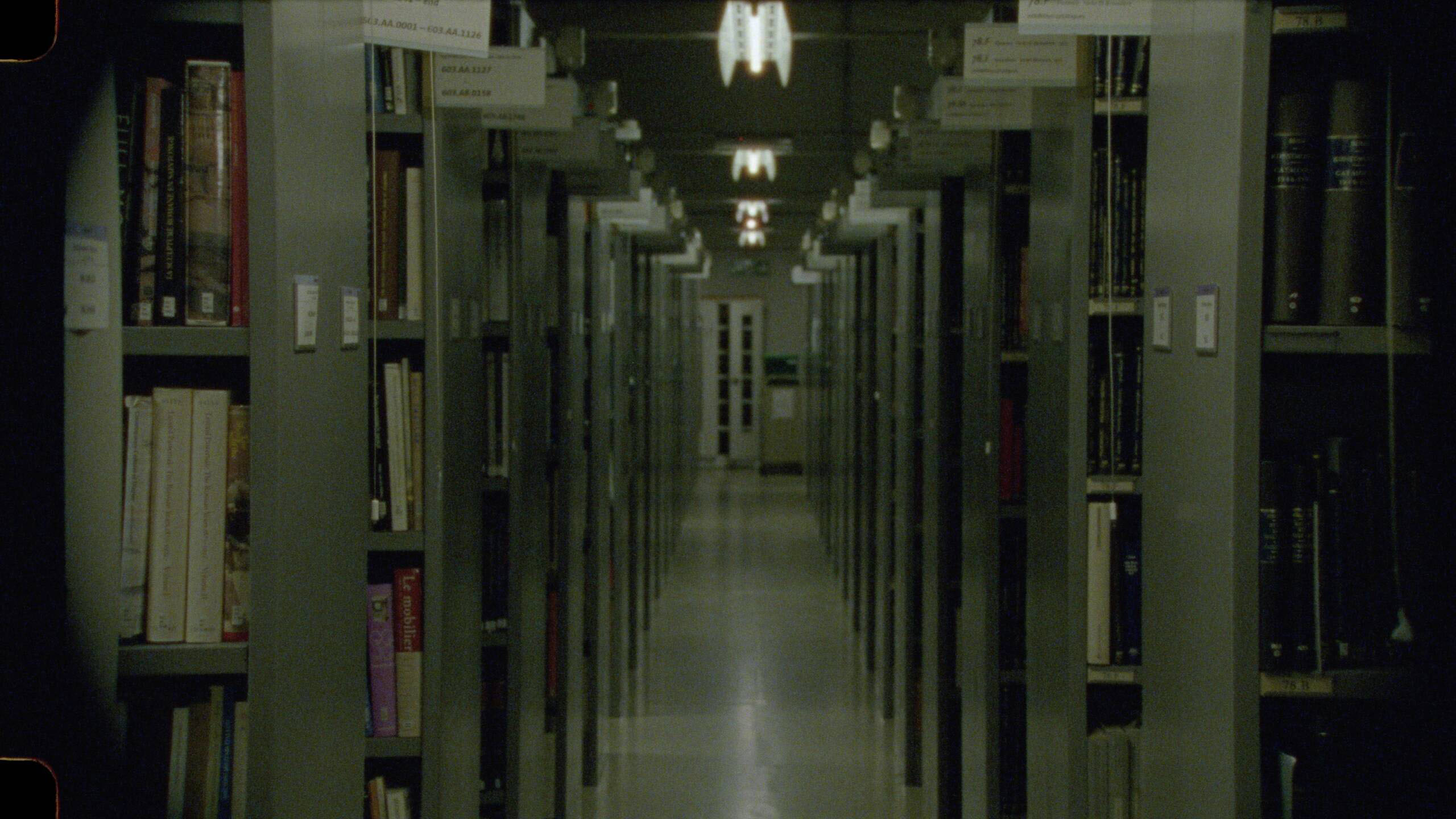 The library stores at V&A South Kensington